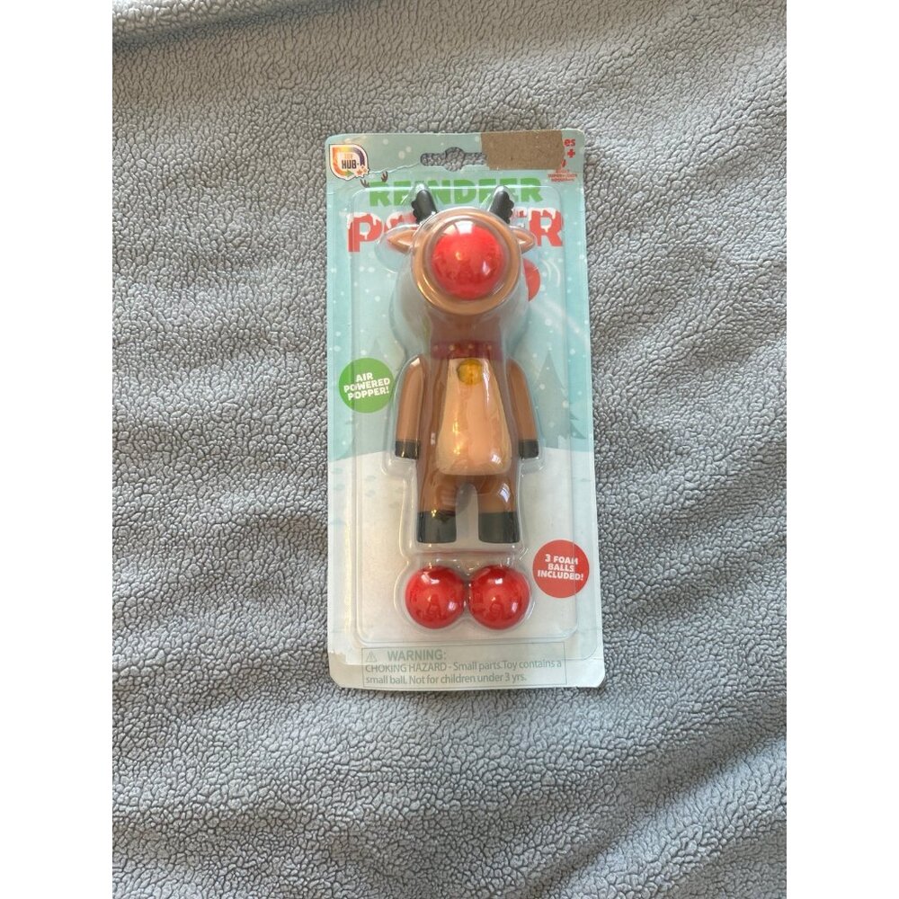 Reindeer popper toy